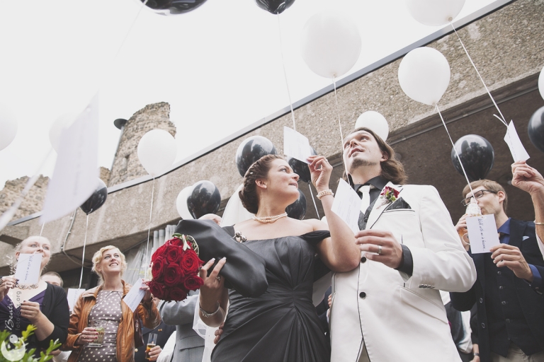 Hochzeitsfotos,Hochzeitsfotograf, Fotos, Bad Godesberg, freie Traaung, Hochzeit, Paar, Ballons